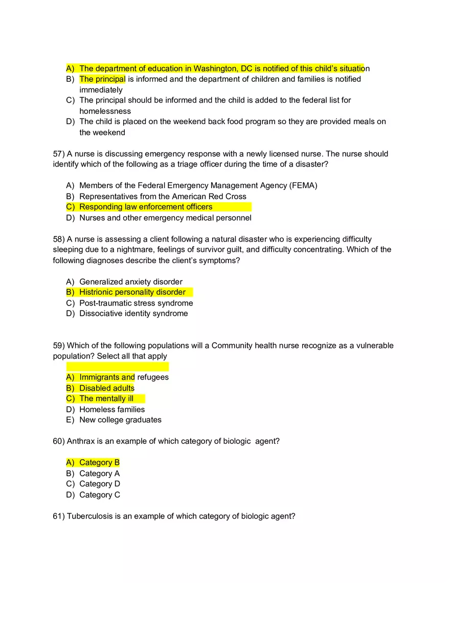 Community Study Guide for Exam 2 - Page 4