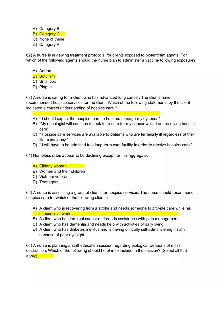 Community Study Guide for Exam 2 - Page 5