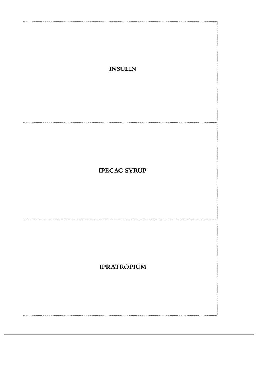 Emergency Drug Cards 18 - Page 1