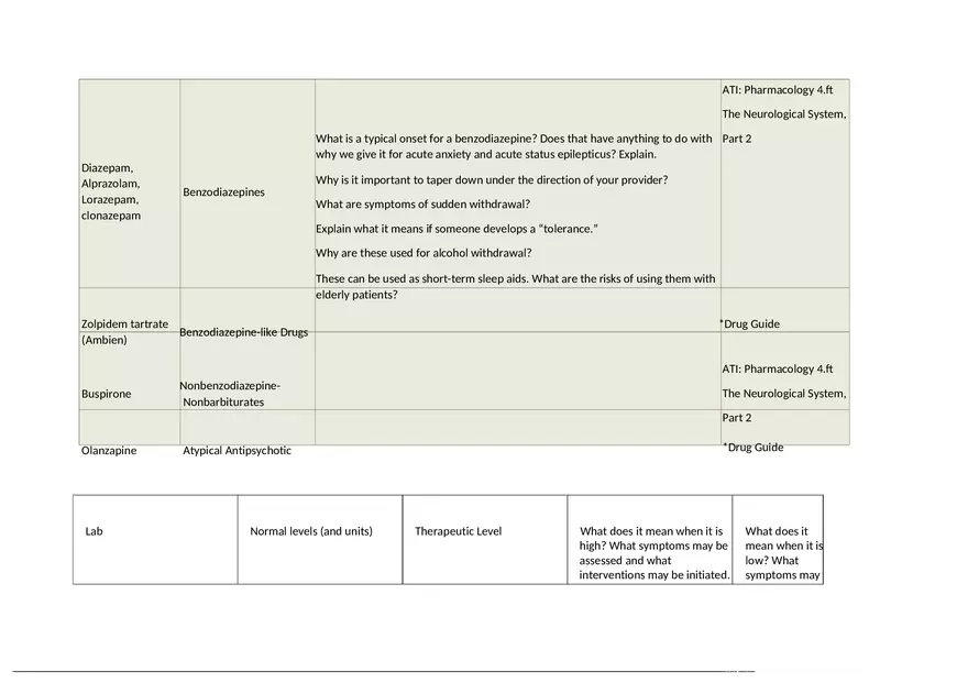 Test #1 Pharmacology - Page 8