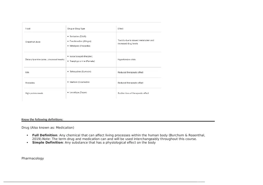 Test #1 Pharmacology - Page 12