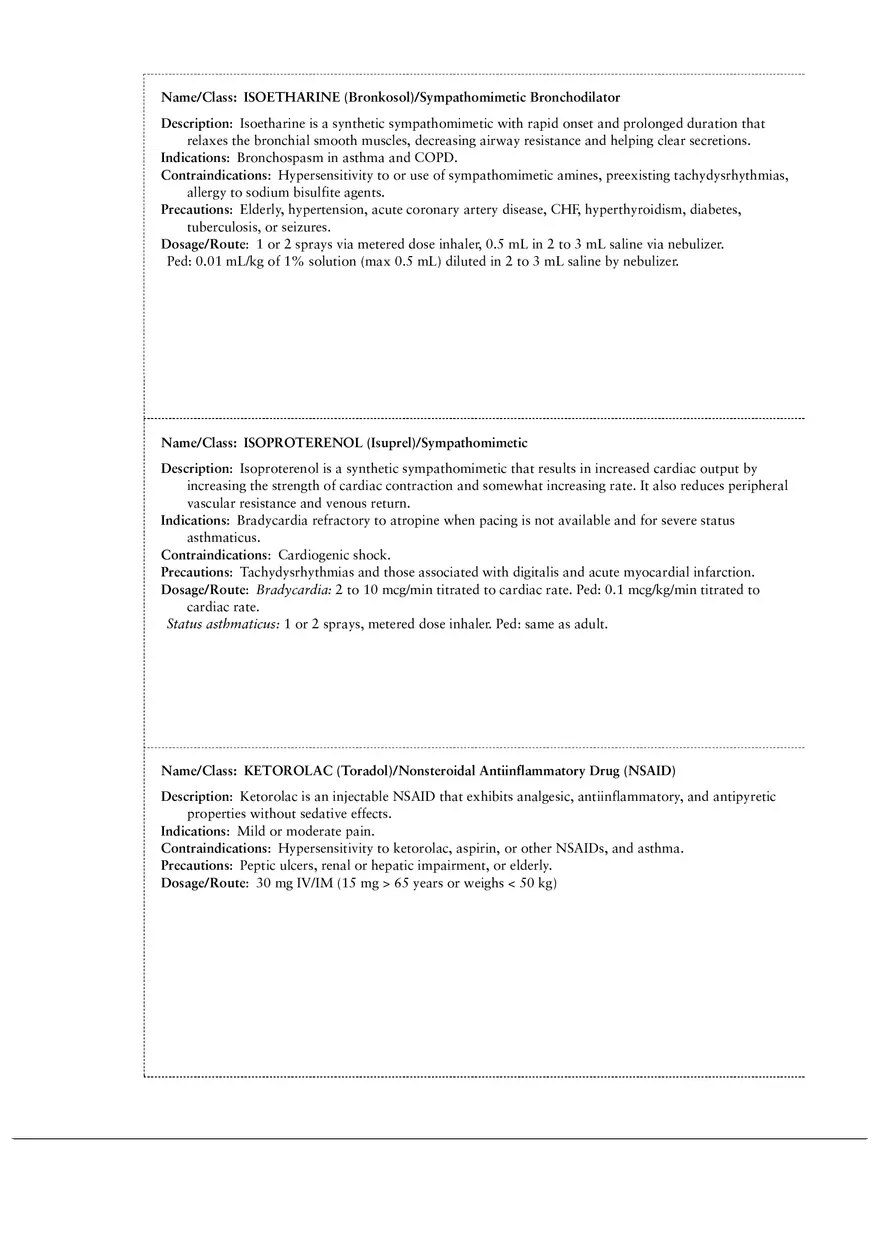 Emergency Drug Cards 19 - Page 2