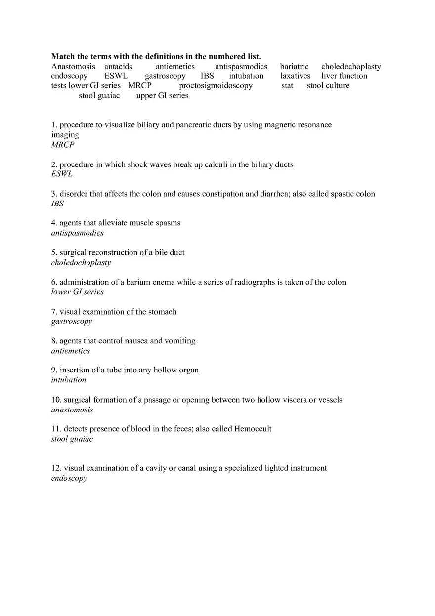 Esophago Medical Term - Page 3