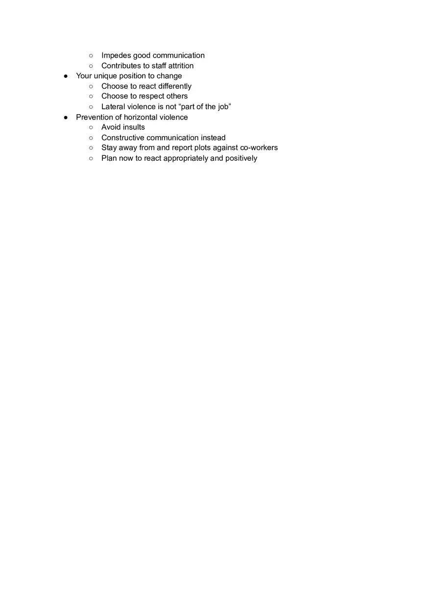 Professional Behaviors in Nursing Notes - Page 8