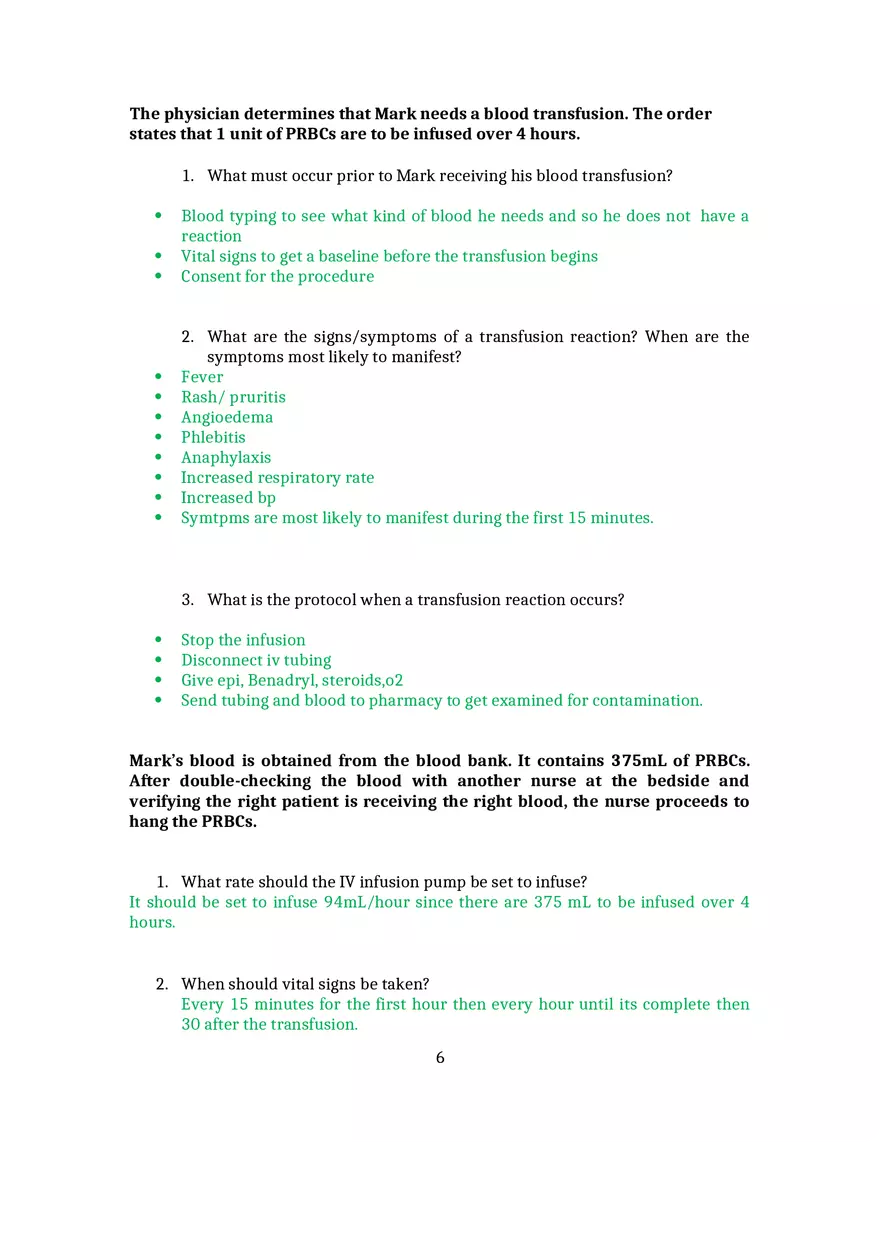 Case Study - Sickle Cell Anemia - Page 6