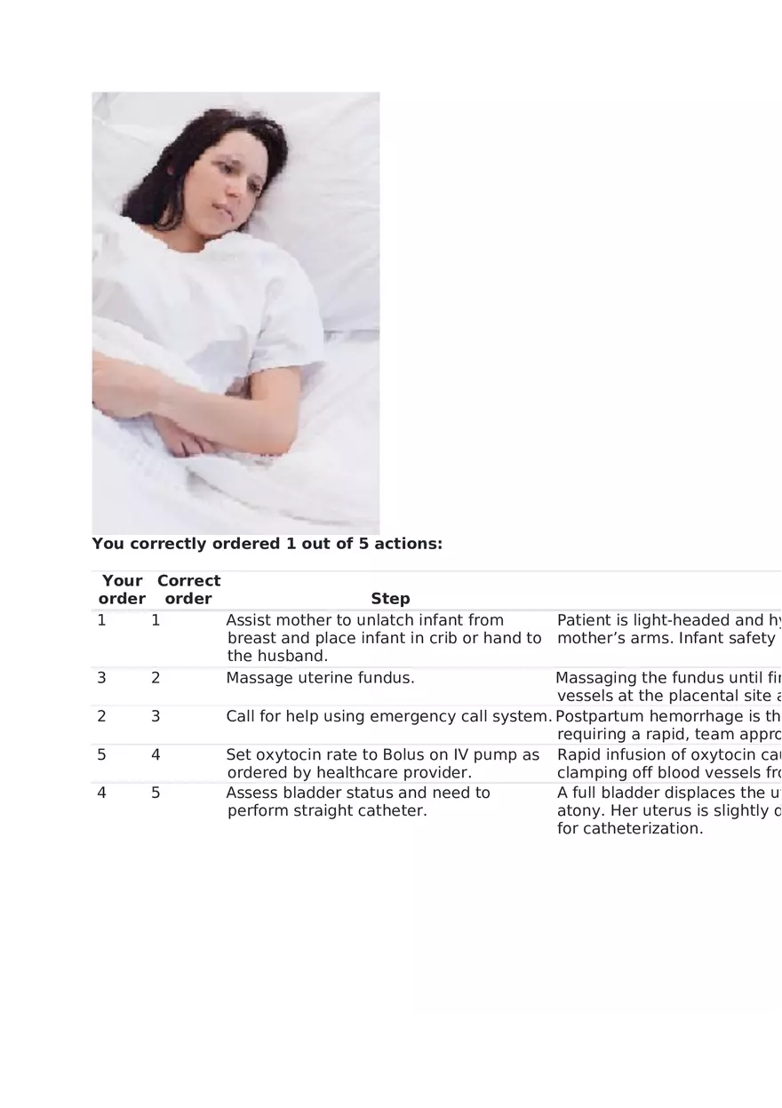 Maternal Newborn Scenarios Clara Guidry - Page 6