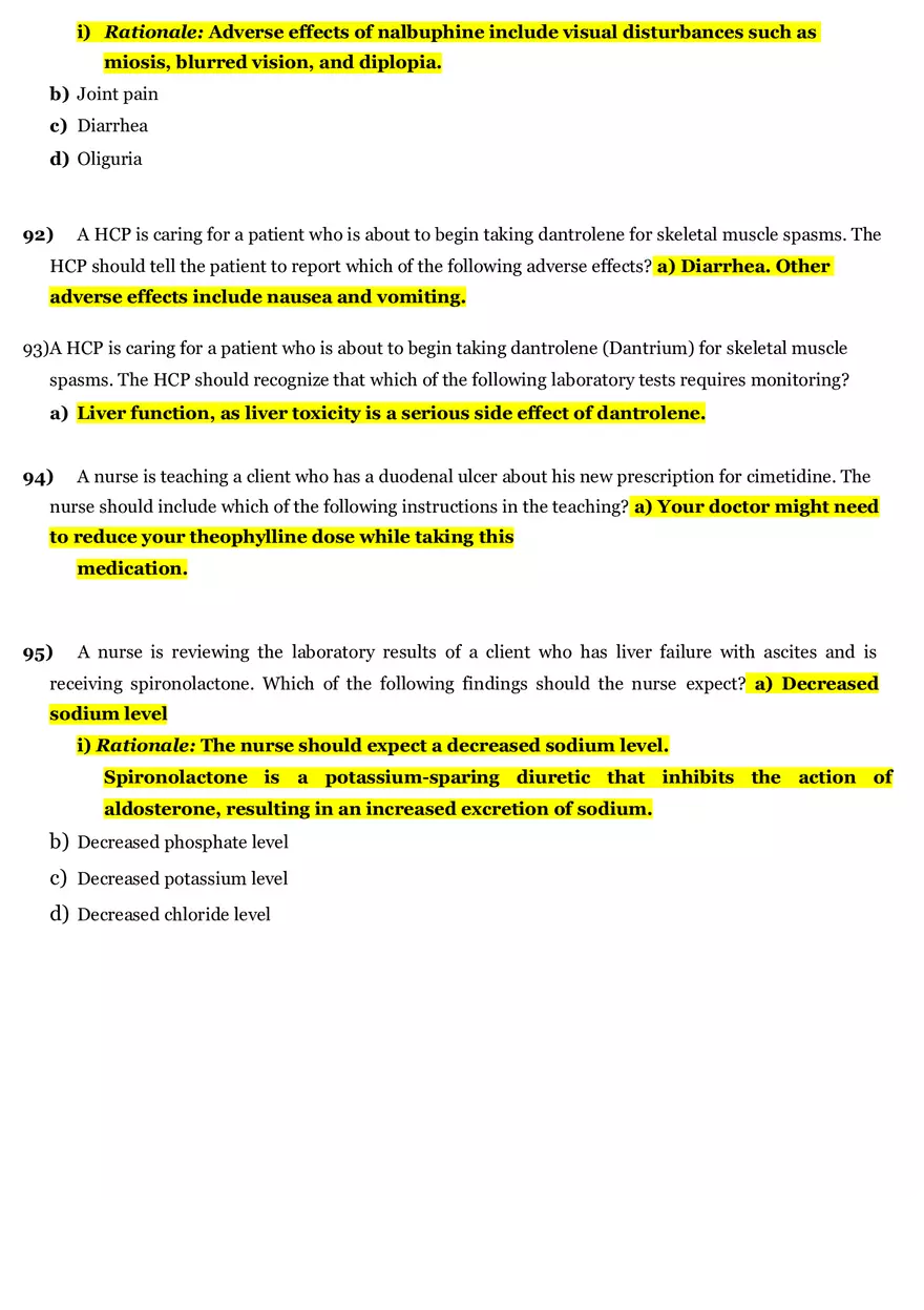 Pharmacology Final Review 2020 Part 4 - Page 10