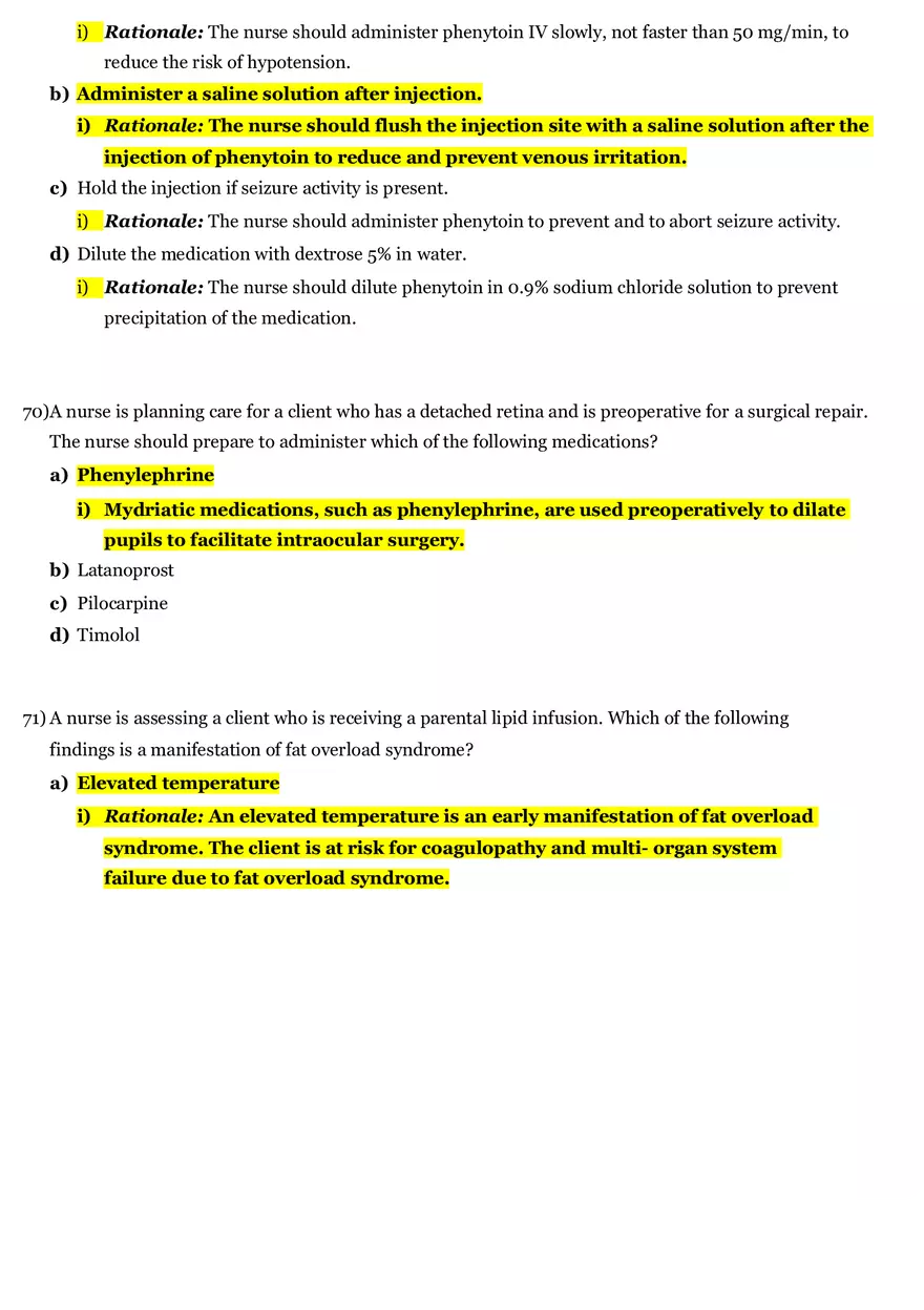 Pharmacology Final Review 2020 Part 4 - Page 2