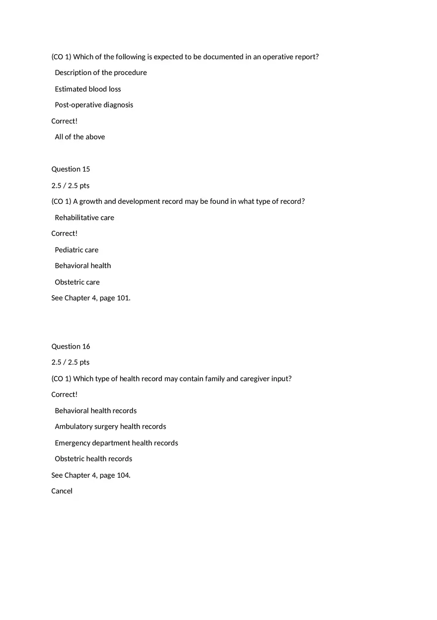Which of the Following is Documented in a Rehabilitation Service Record - Page 6