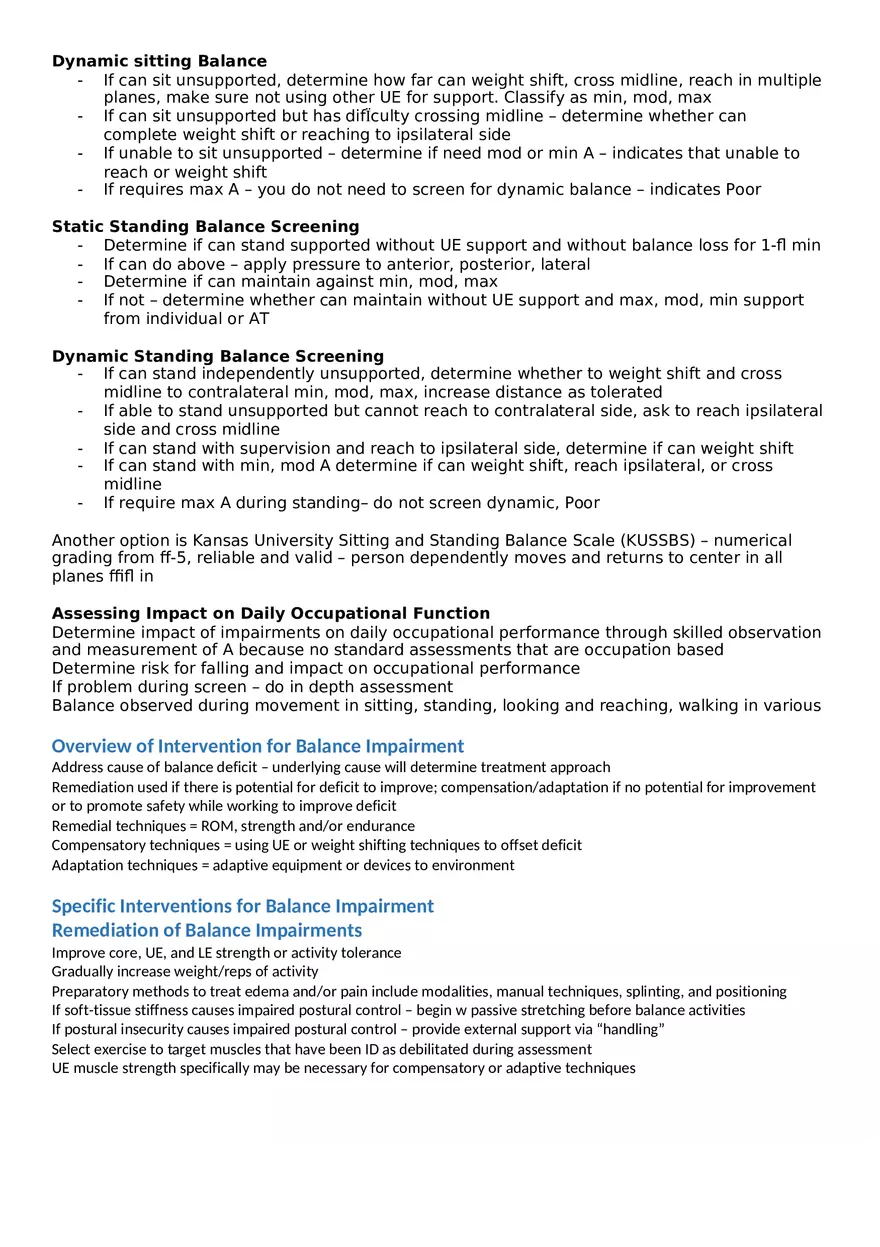 Chapter 17 Balance Assessment and Intervention - Page 2