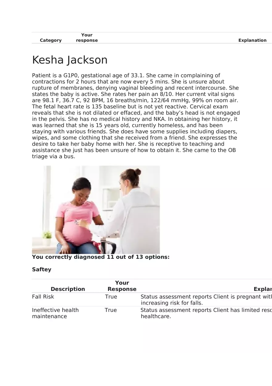 Maternal Newborn Scenarios Kesha Jackson - Page 2