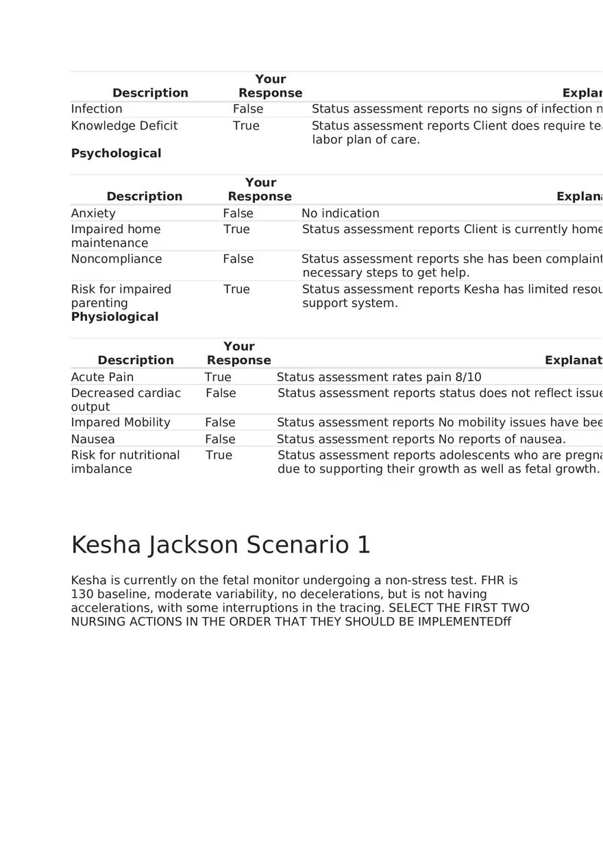 Maternal Newborn Scenarios Kesha Jackson - Page 3