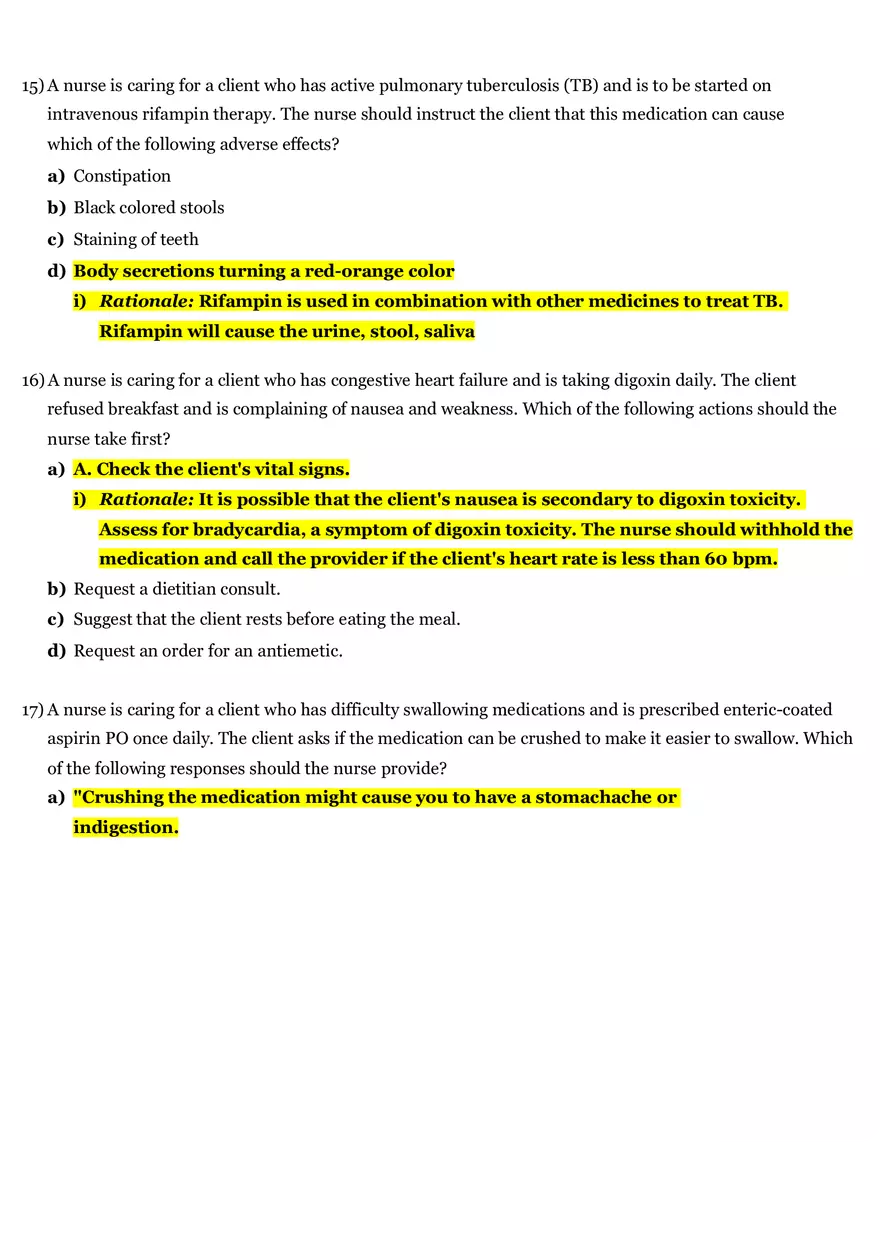 Pharmacology Final Review 2020 Part 1 - Page 7