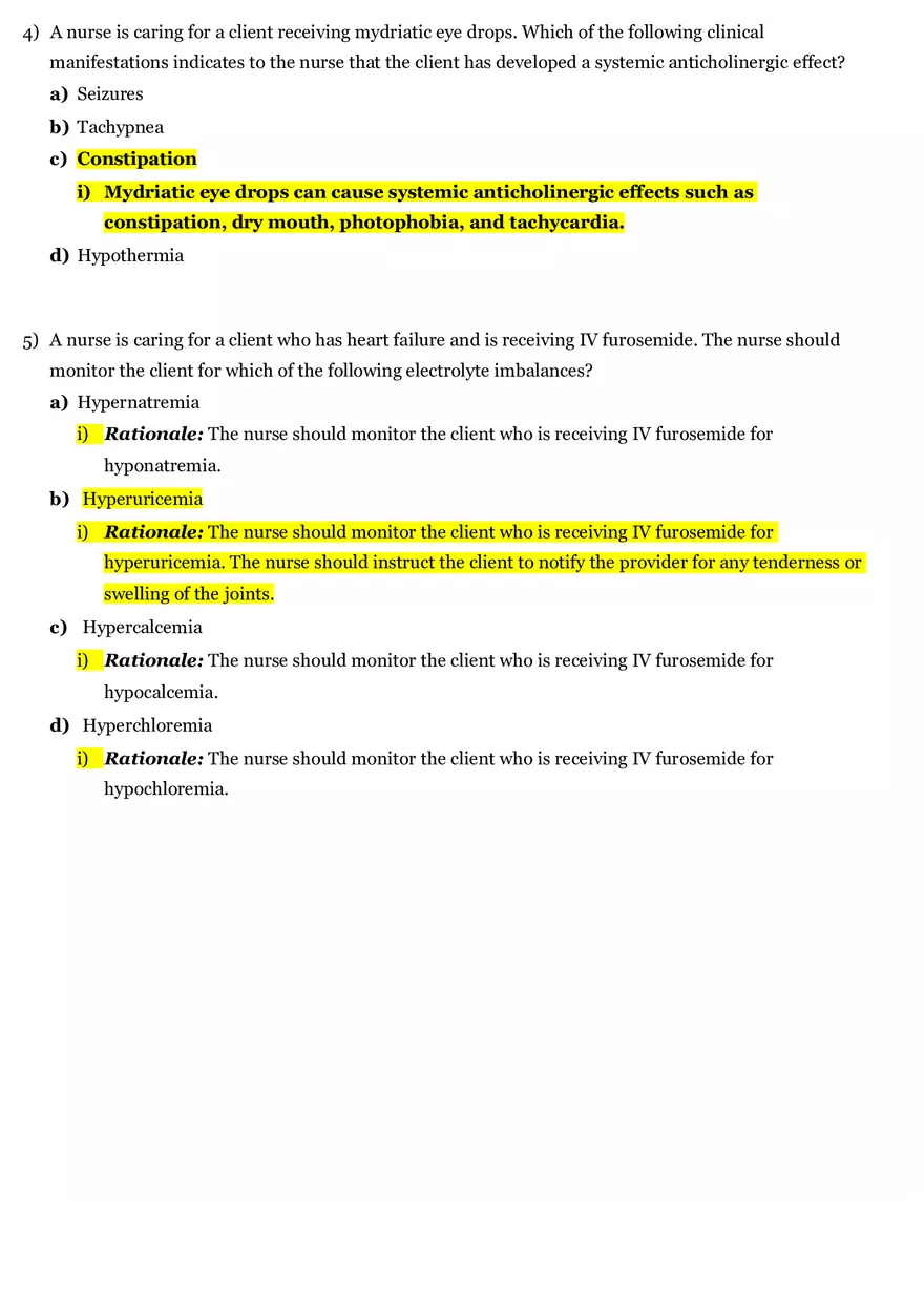 Pharmacology Final Review 2020 Part 1 - Page 3