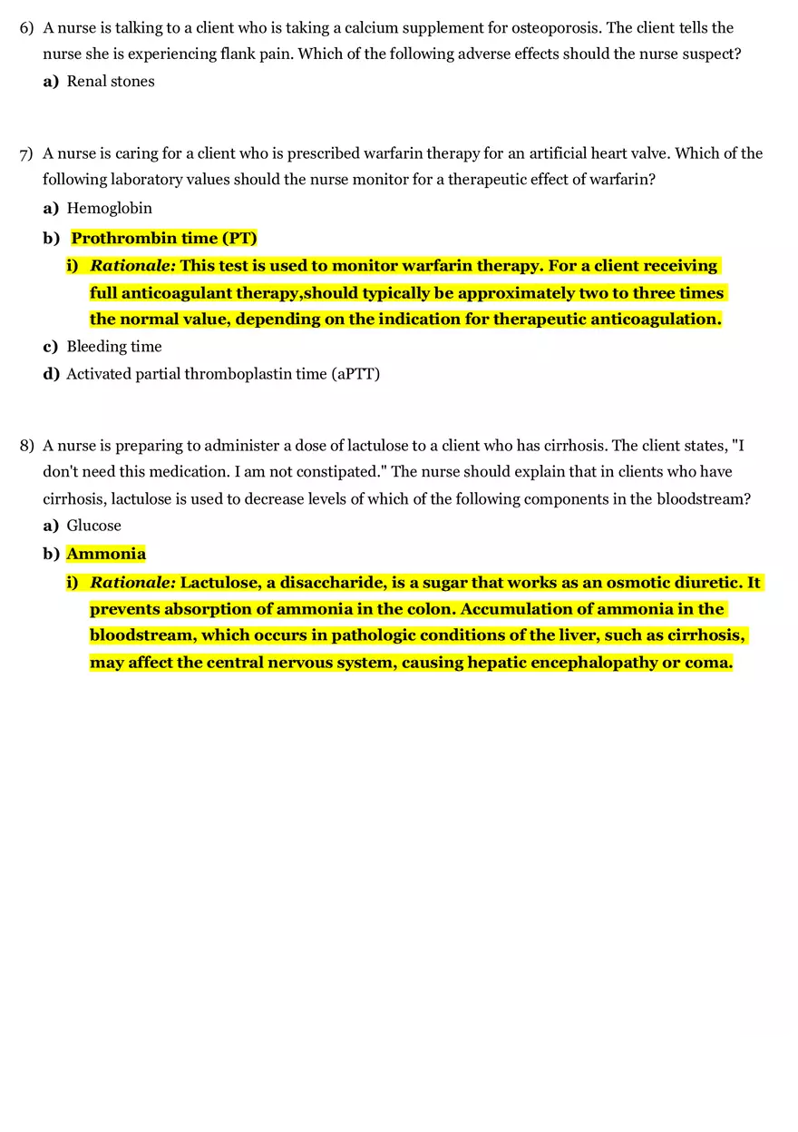 Pharmacology Final Review 2020 Part 1 - Page 4