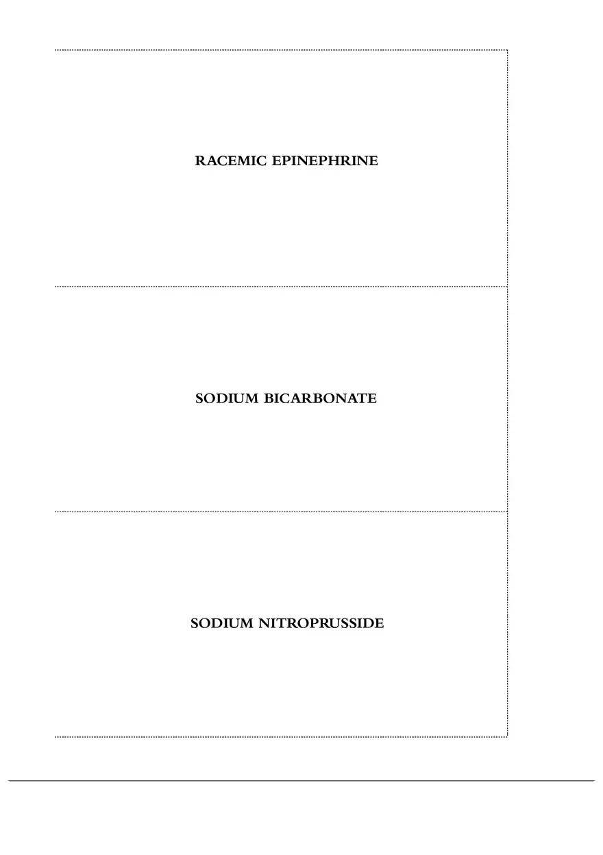 Emergency Drug Cards 31 - Page 1