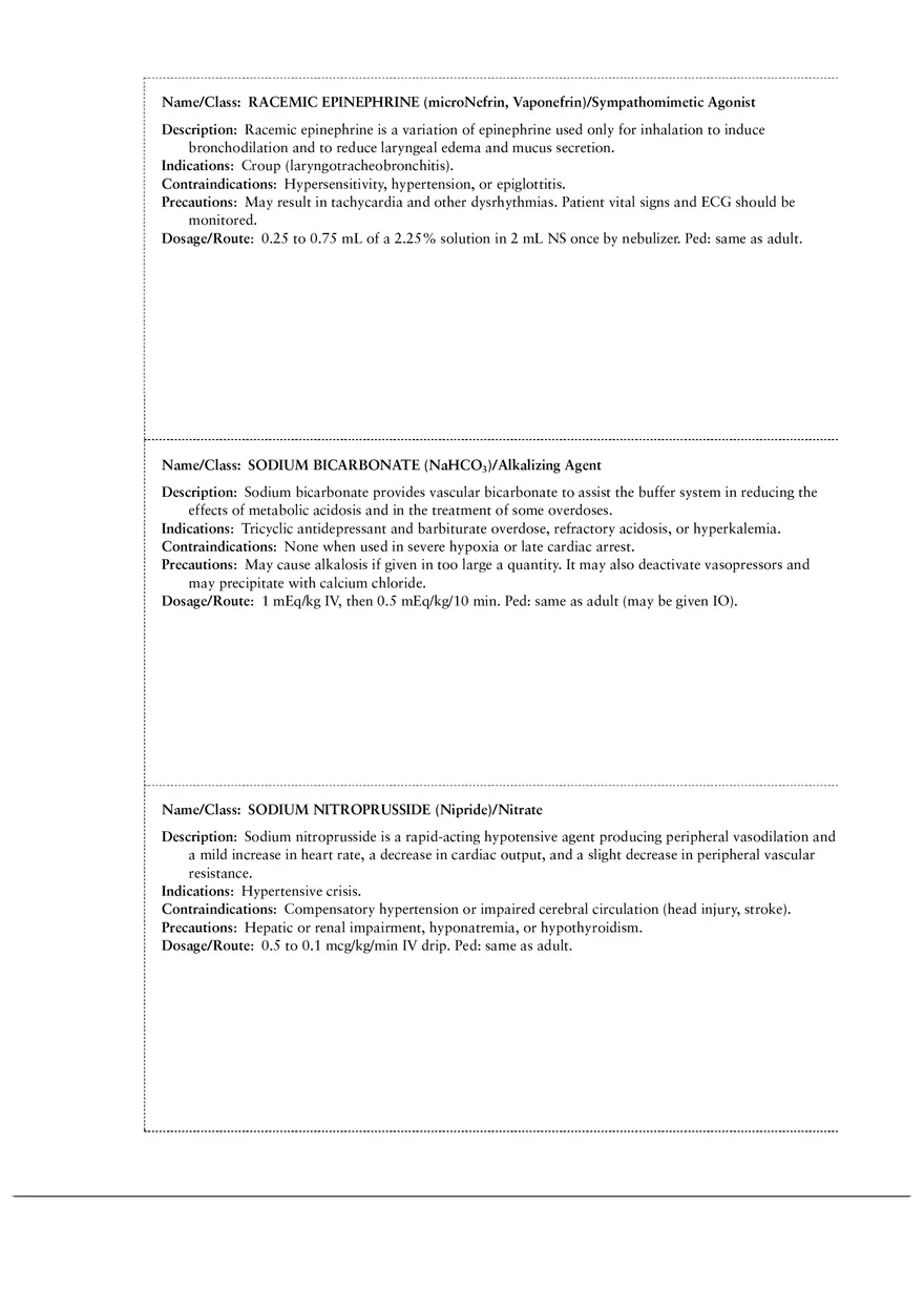 Emergency Drug Cards 31 - Page 2