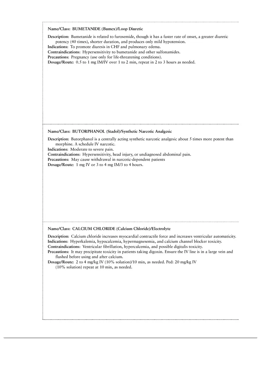 Emergency Drug Cards 6 - Page 2