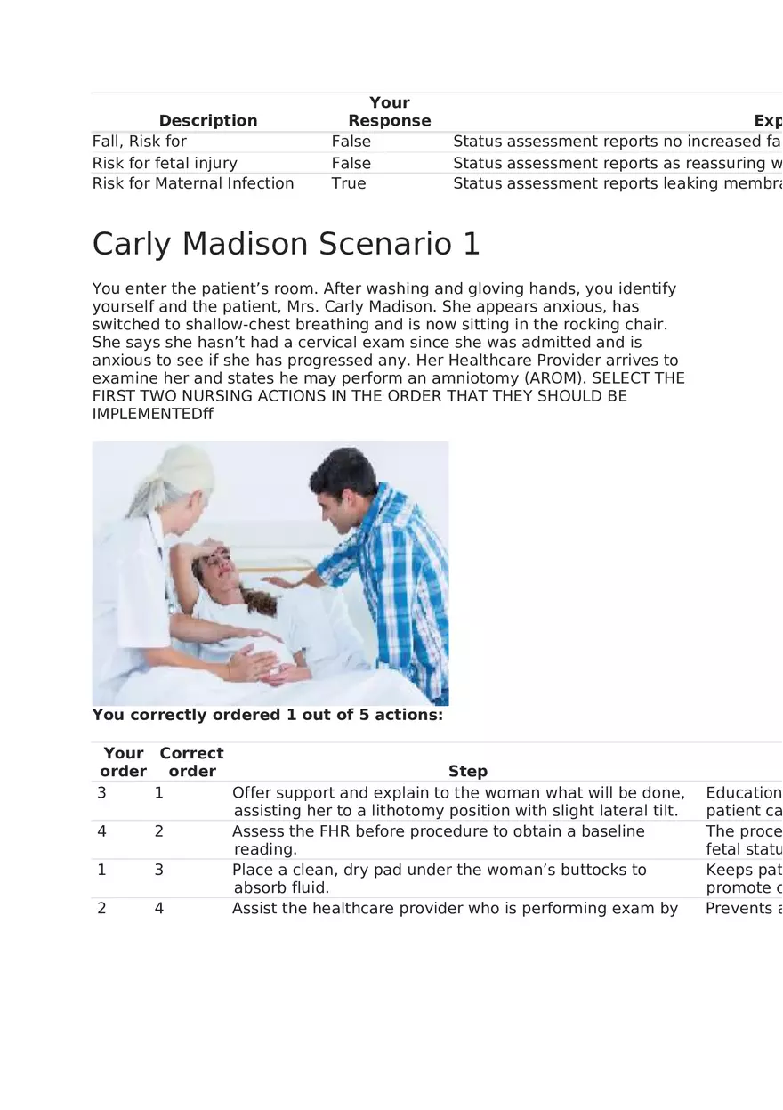 Maternal Newborn Scenarios Carly Madison - Page 3