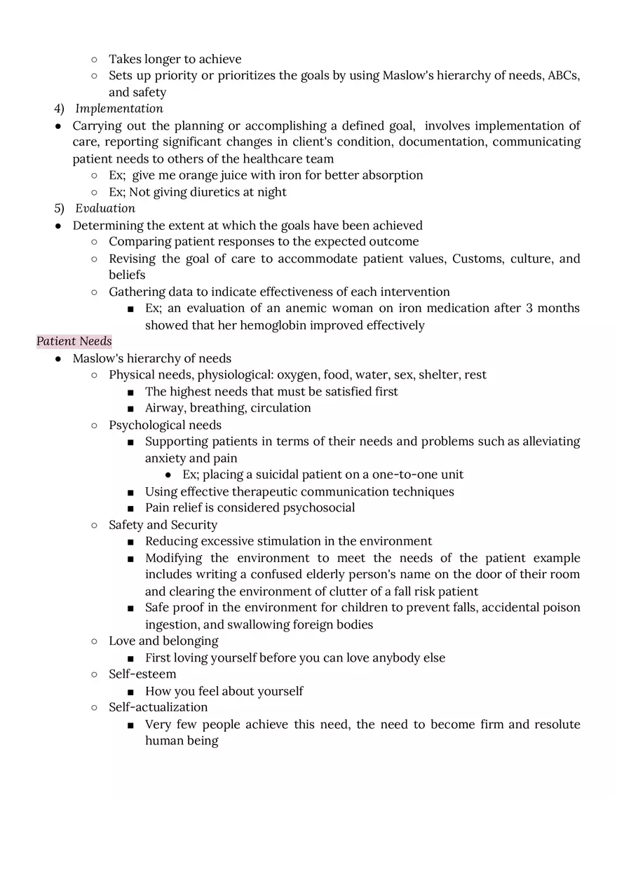 ATI Exam Study Guide Fundamentals - Page 15