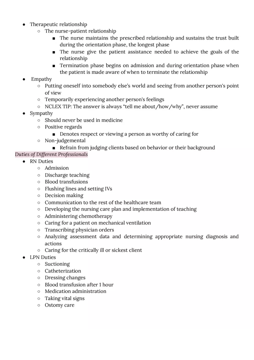 ATI Exam Study Guide Fundamentals - Page 16