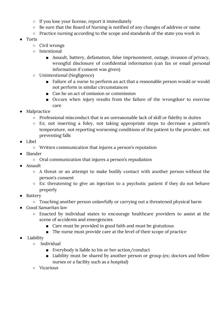 ATI Exam Study Guide Fundamentals - Page 2