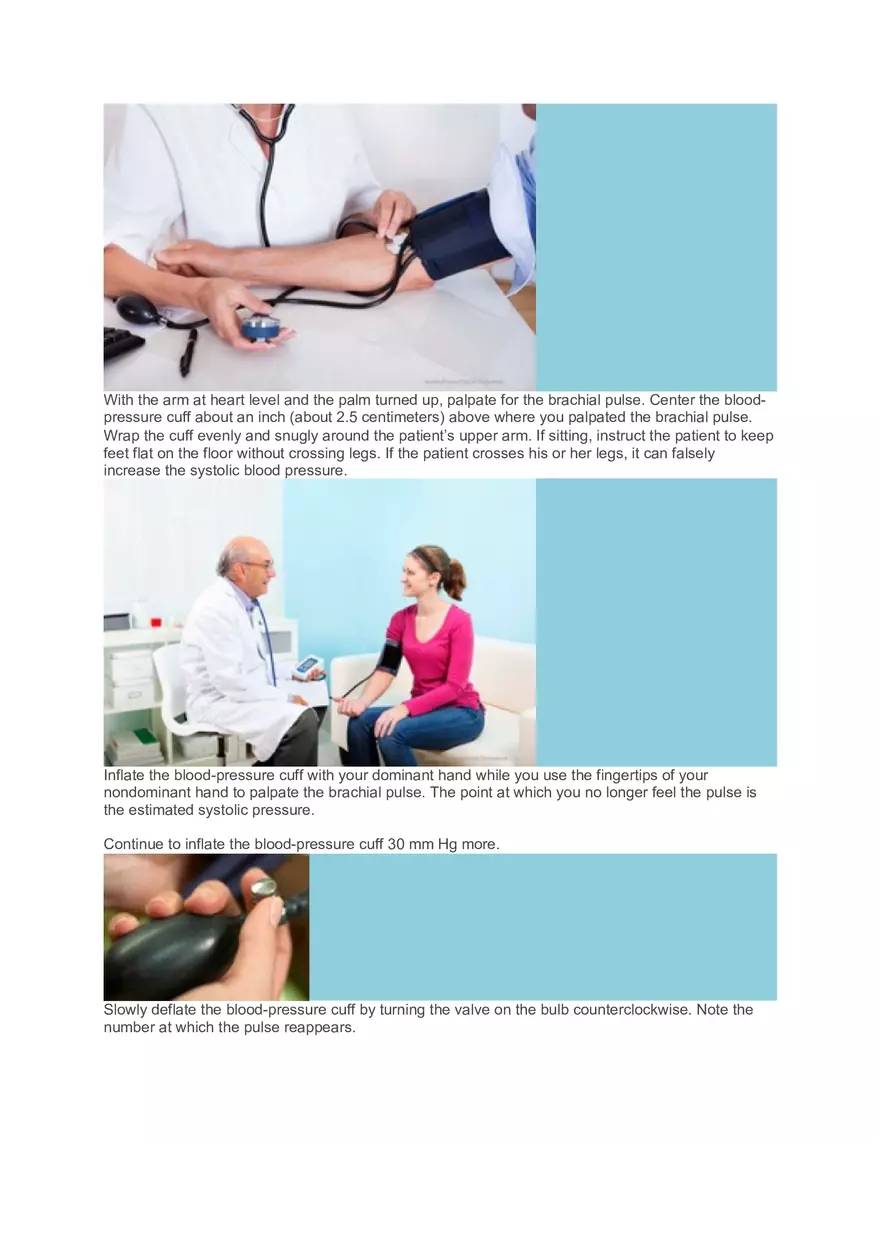 Measuring Blood Pressure - Page 2