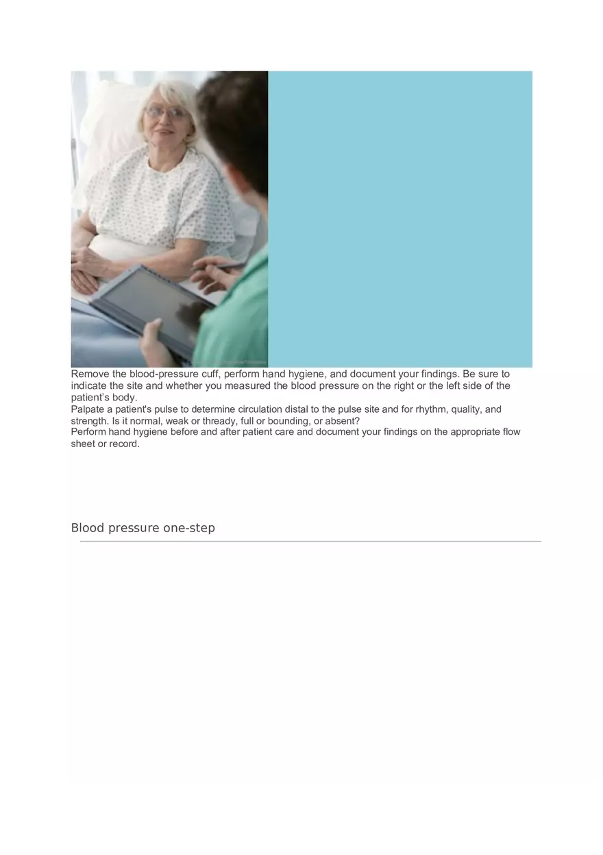 Measuring Blood Pressure - Page 4