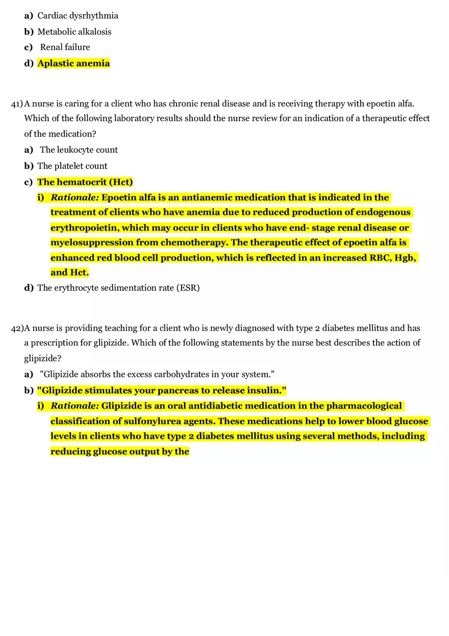 Pharmacology Final Review 2020 Part 2 - Page 10
