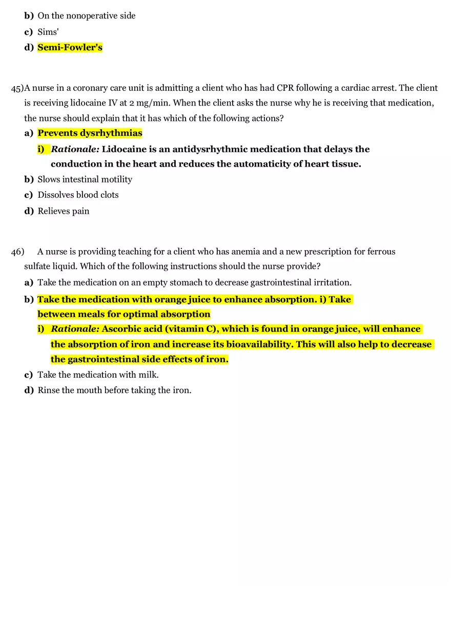 Pharmacology Final Review 2020 Part 2 - Page 3