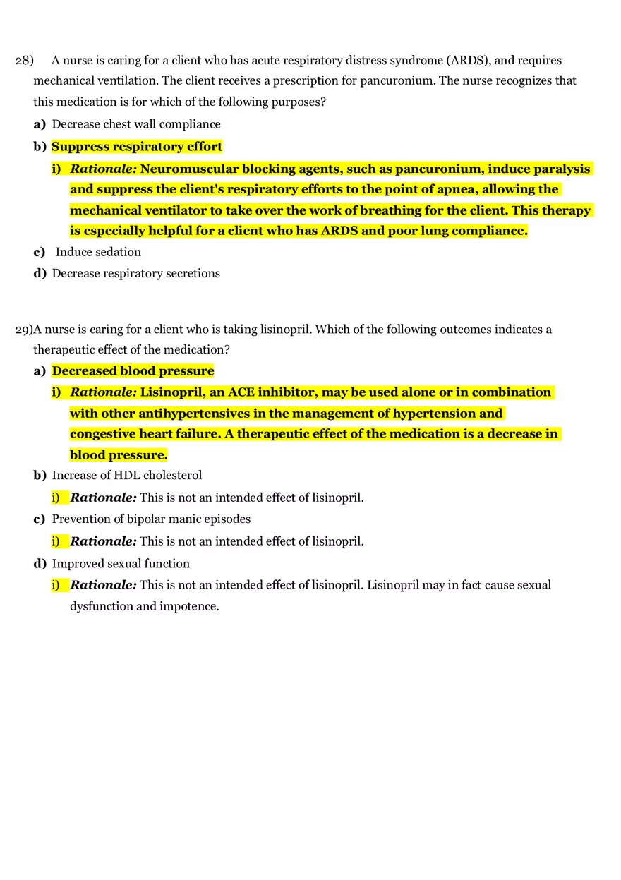 Pharmacology Final Review 2020 Part 2 - Page 4