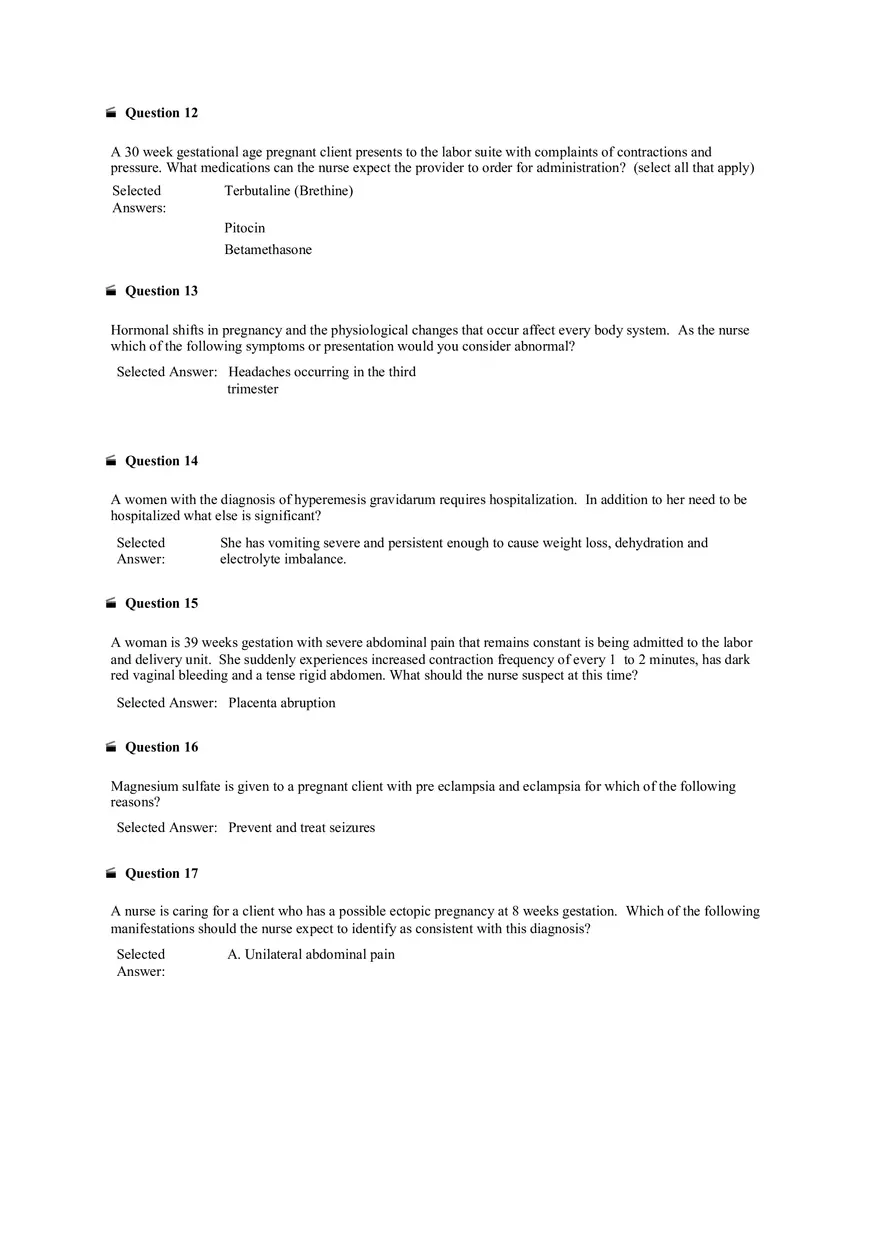 Mom and Baby Test 1 - Page 3