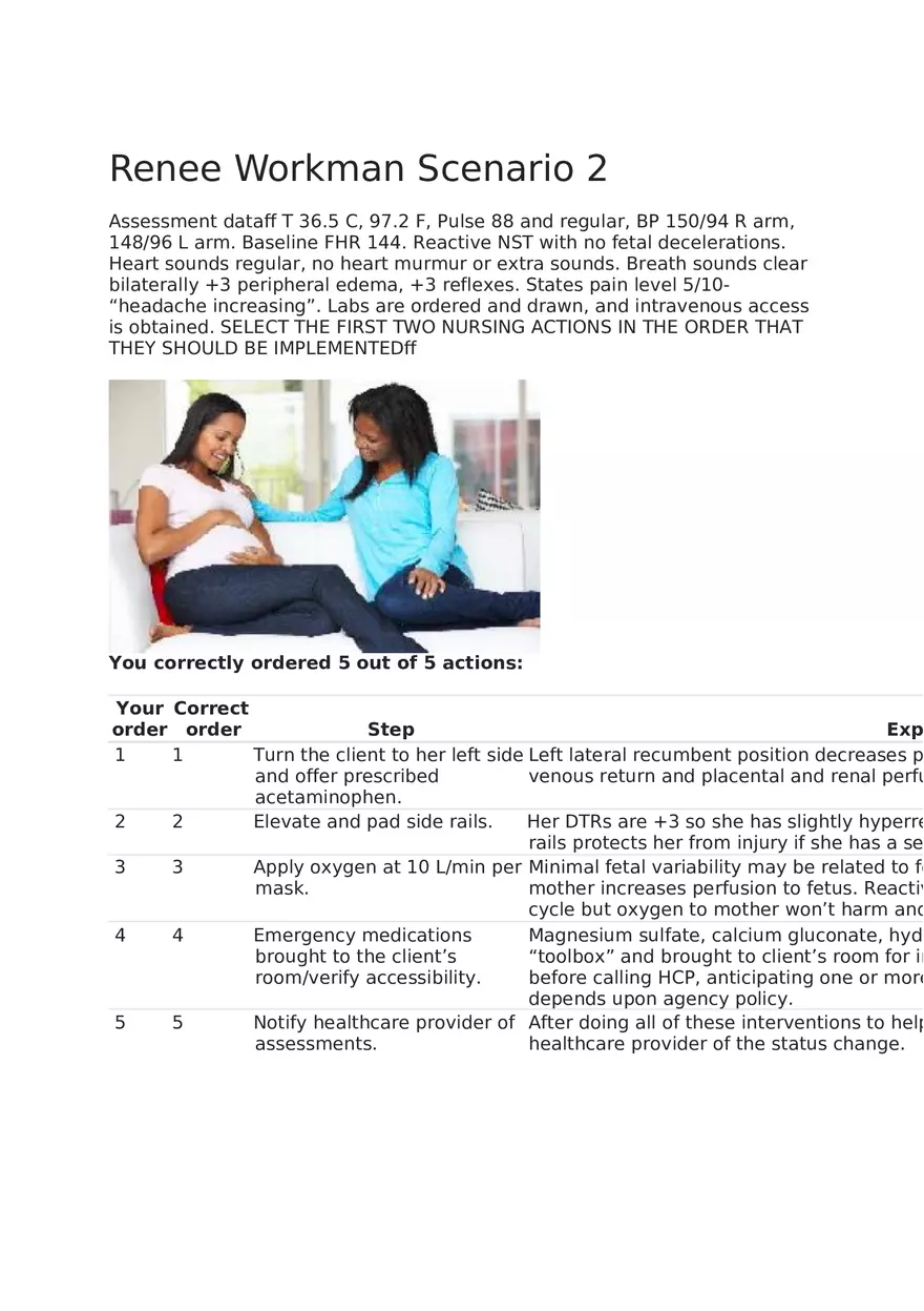 Maternal Newborn Scenarios Renee Workman - Page 3