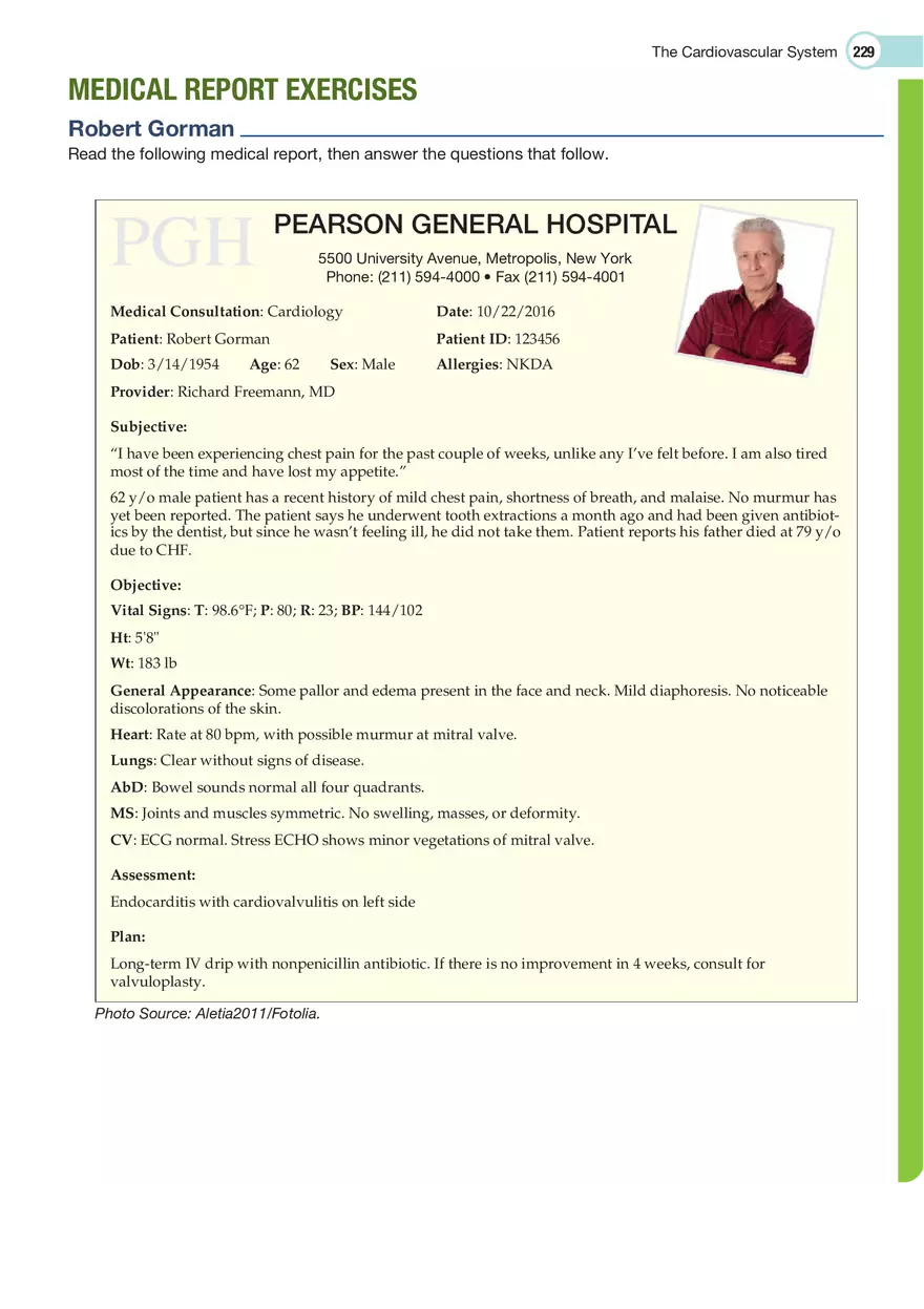The Cardiovascular System Medical Terminology - Page 32