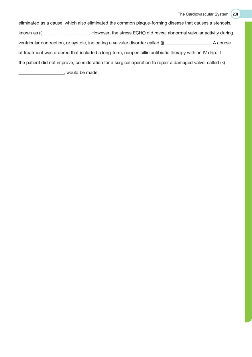 The Cardiovascular System Medical Terminology - Page 34