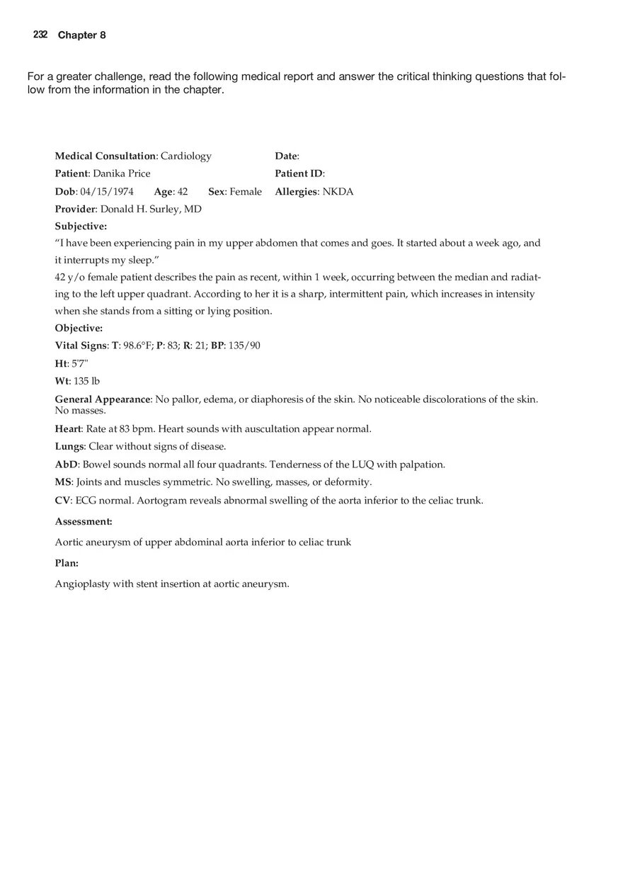 The Cardiovascular System Medical Terminology - Page 36