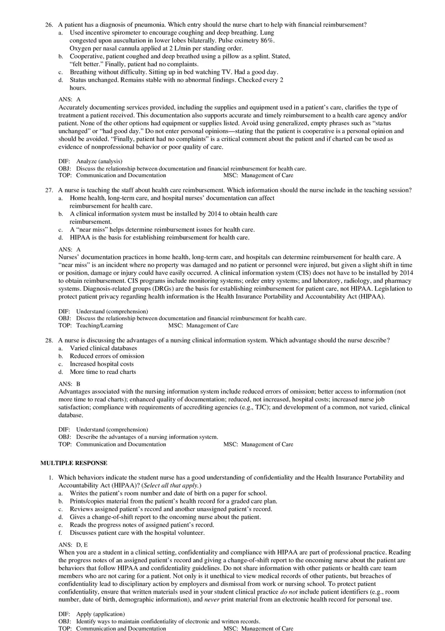 Chapter 26 Informatics and Documentation - Page 7