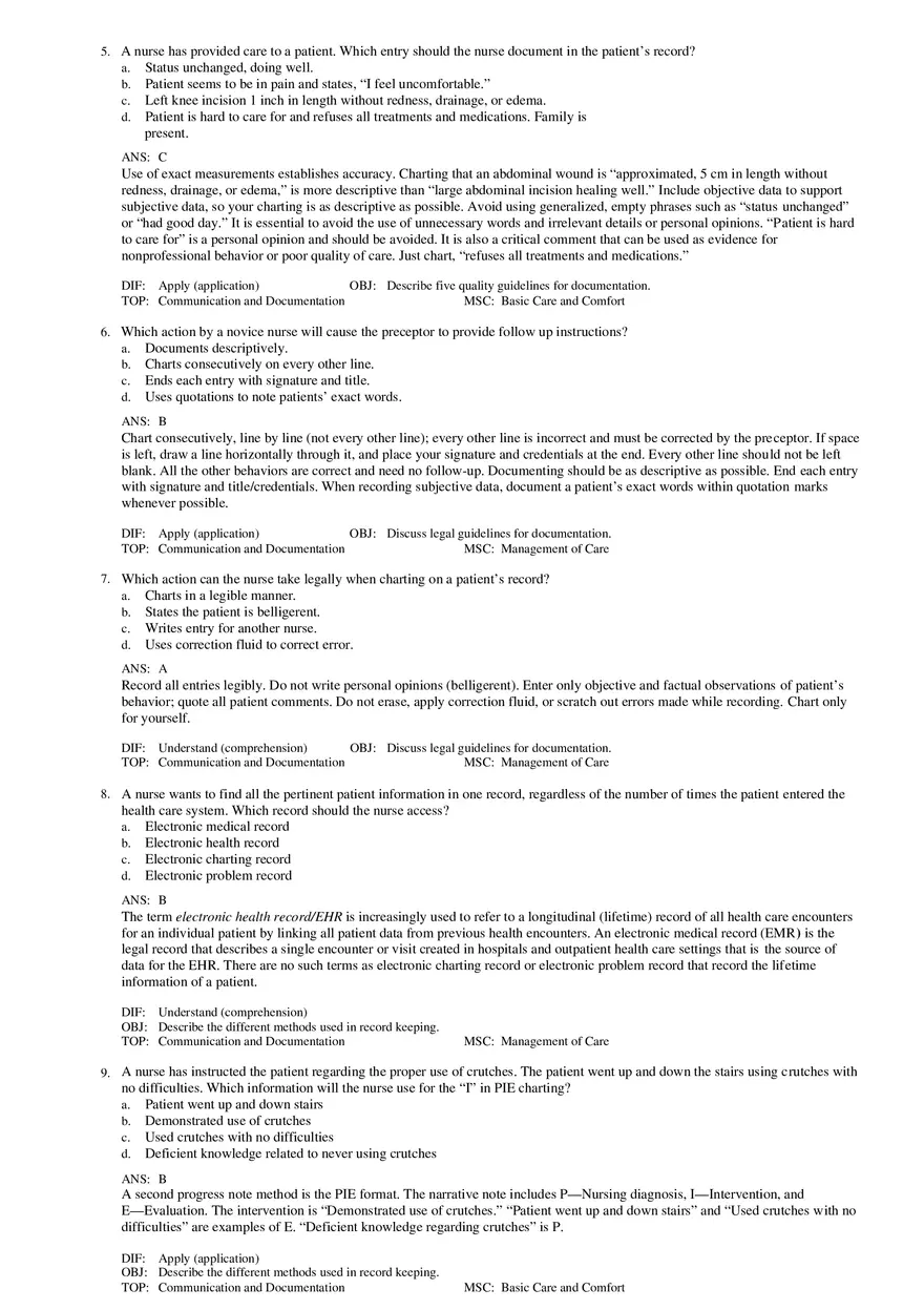 Chapter 26 Informatics and Documentation - Page 2