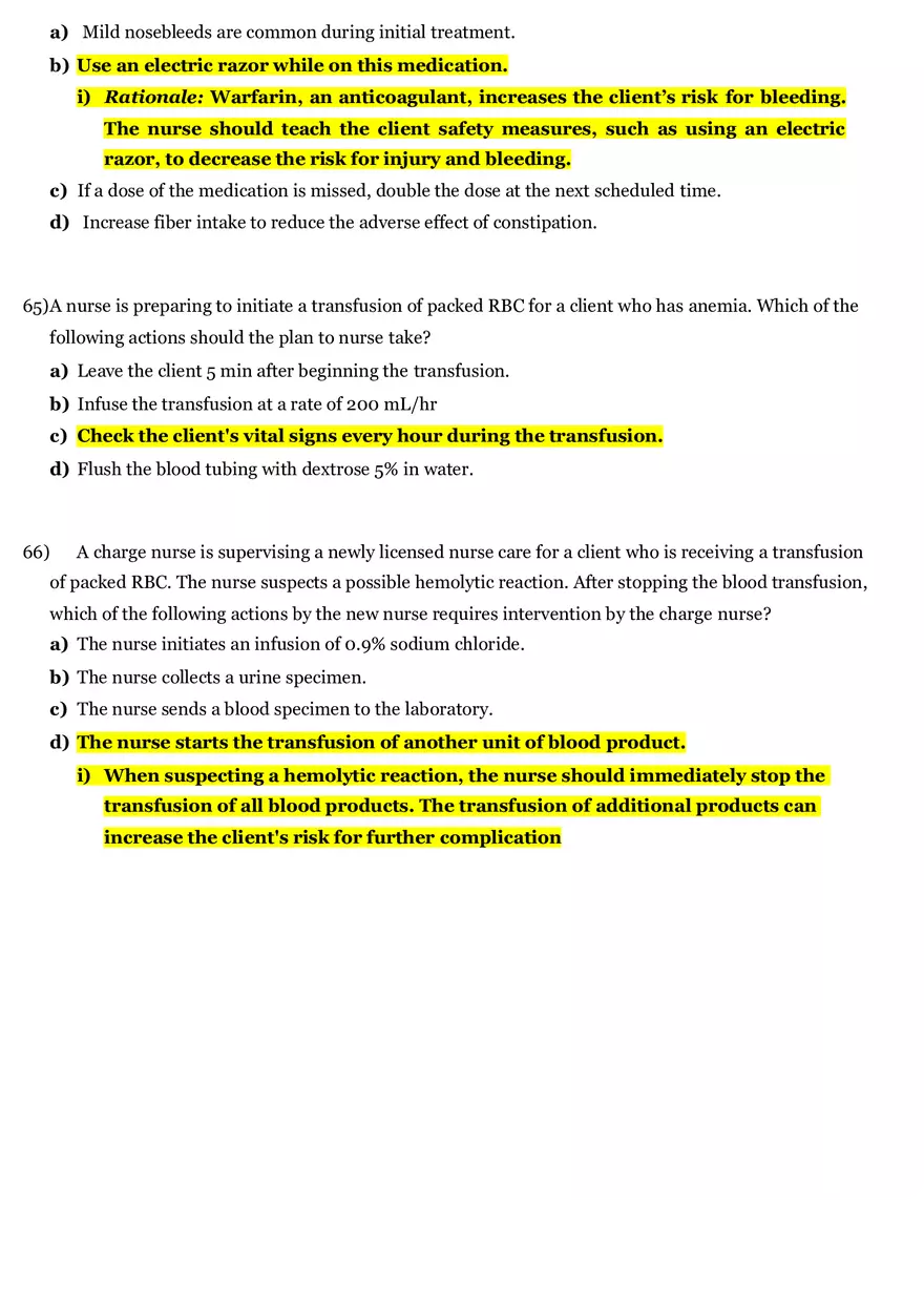 Pharmacology Final Review 2020 Part 3 - Page 7