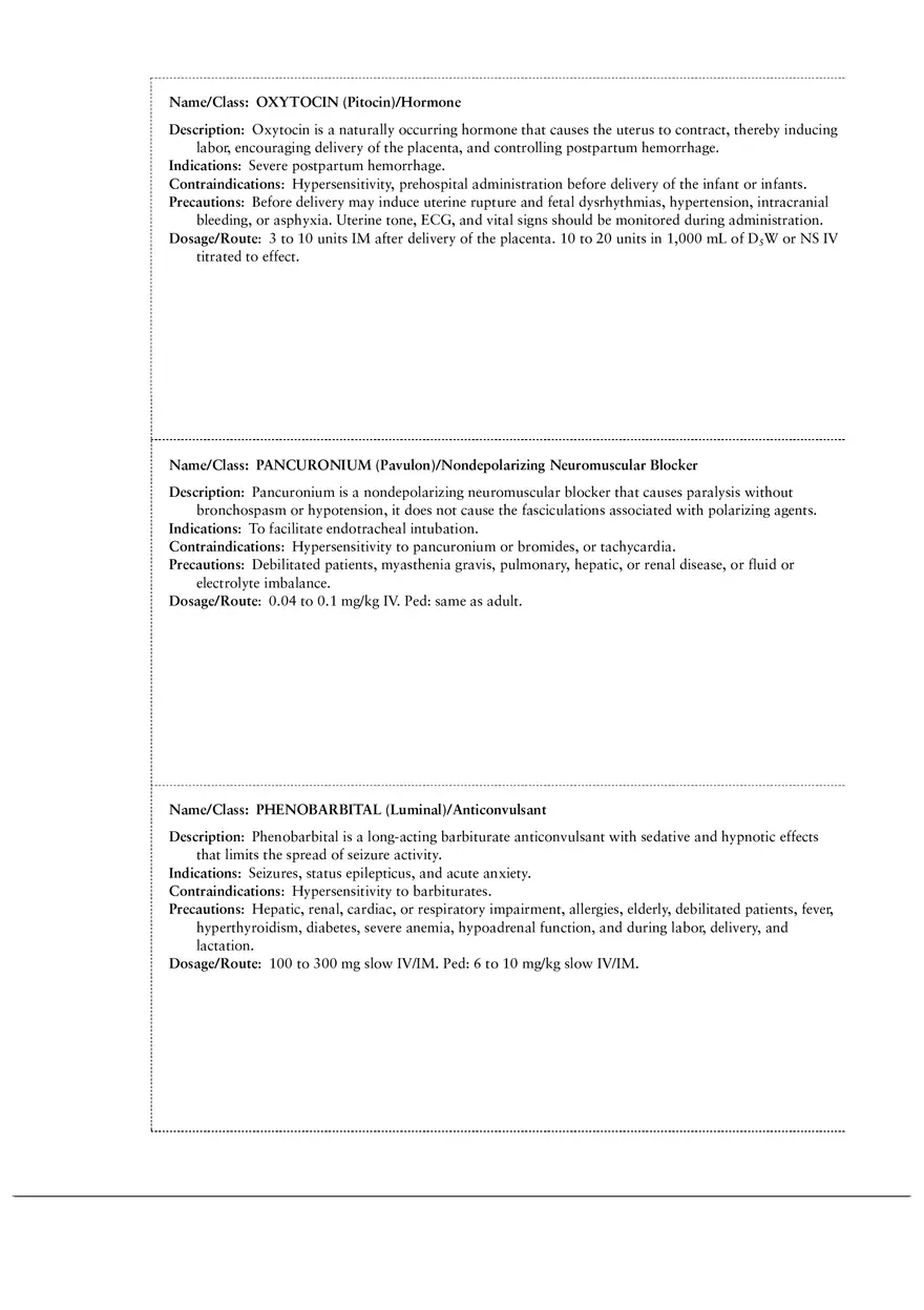 Emergency Drug Cards 27 - Page 2