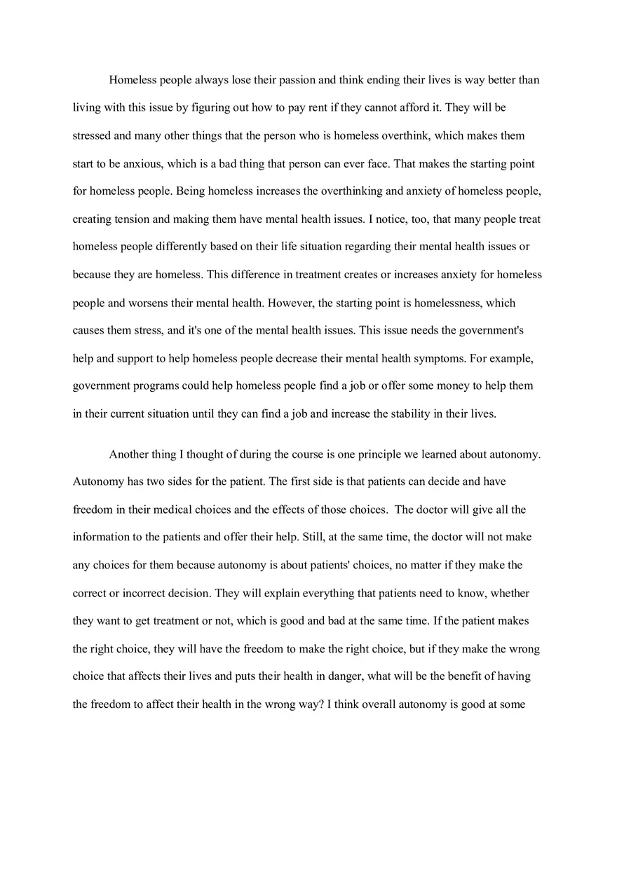 Final Reflection on Medical Ethics - Page 2