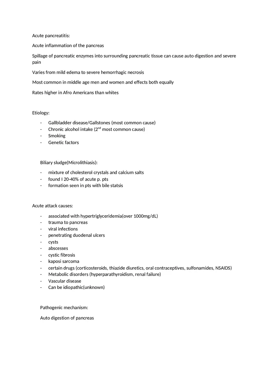 Acute Pancreatitis - Page 1
