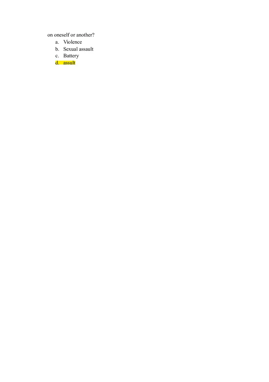 Chapter 16 Injury and Violence Questions - Page 2