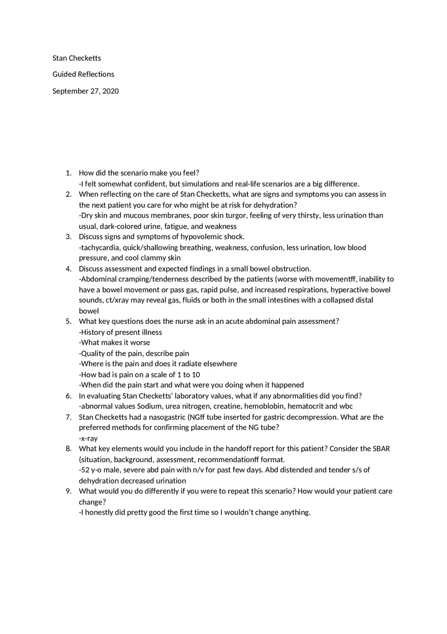 Stan Checketts Guided Reflections - Page 1