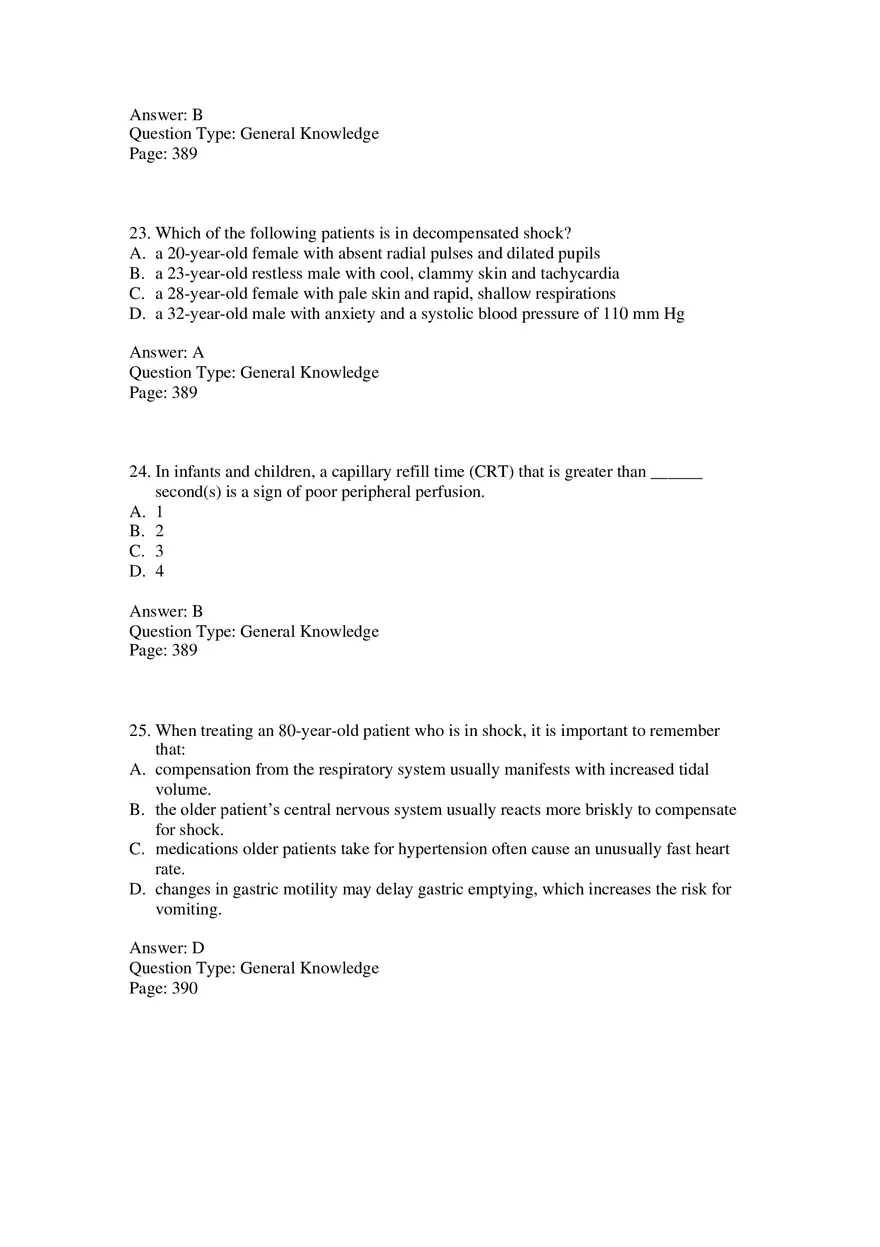 Temporary Widespread Vasodilation and Syncope - Page 8