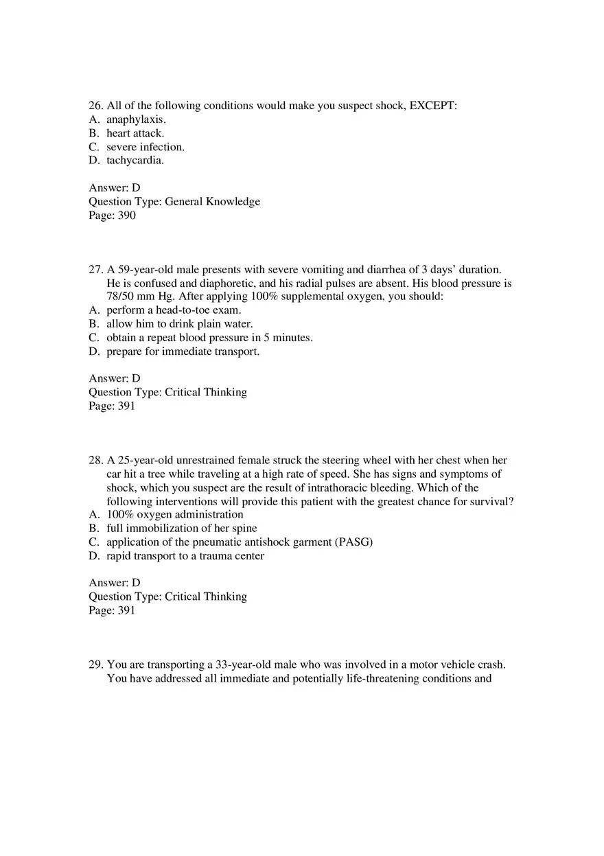 Temporary Widespread Vasodilation and Syncope - Page 9