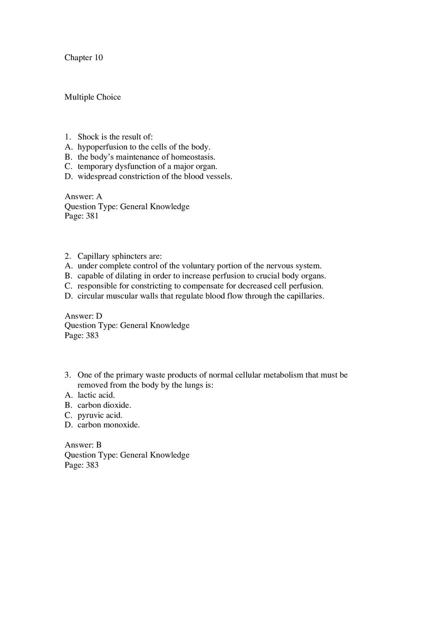 Temporary Widespread Vasodilation and Syncope - Page 1