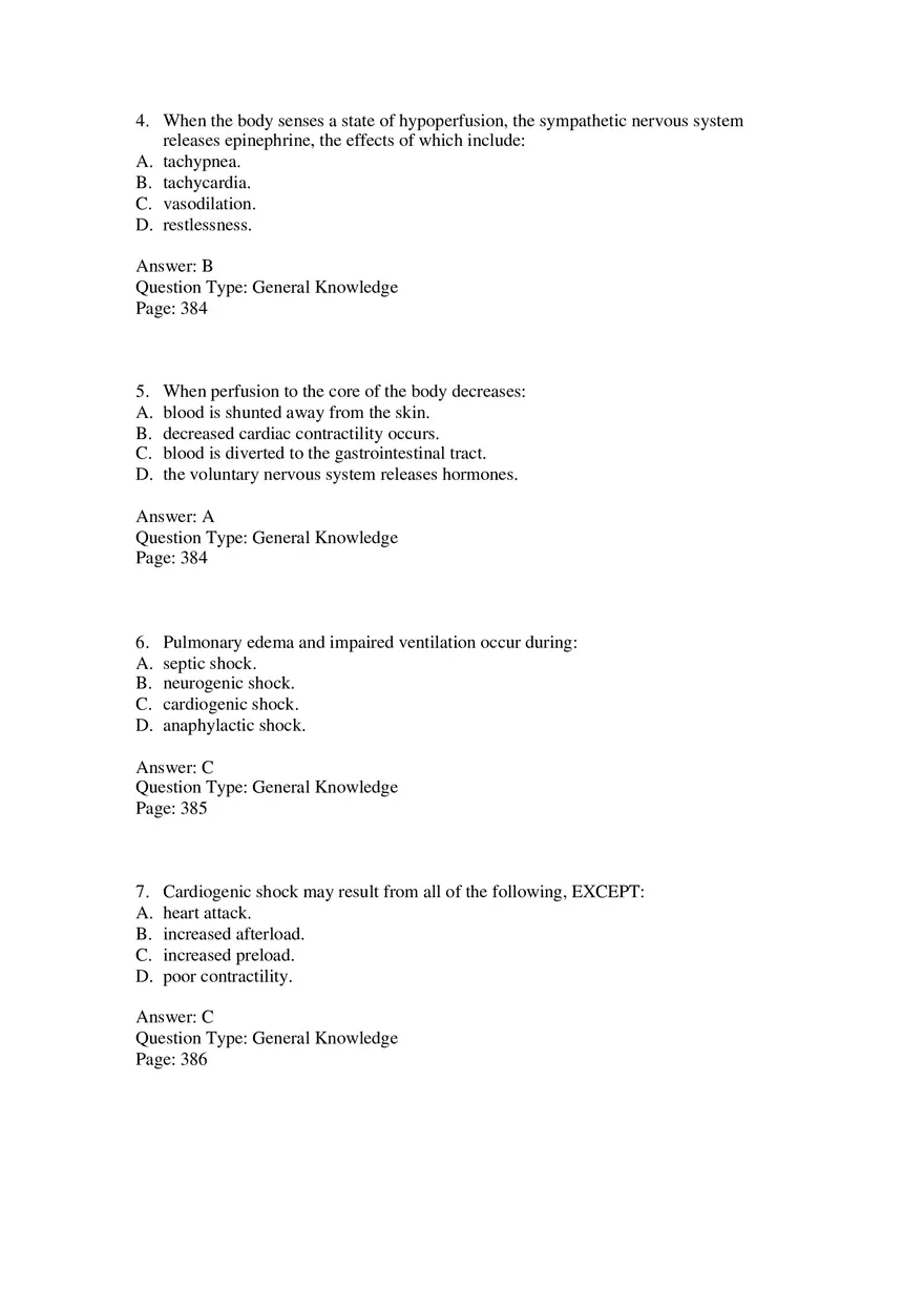 Temporary Widespread Vasodilation and Syncope - Page 2