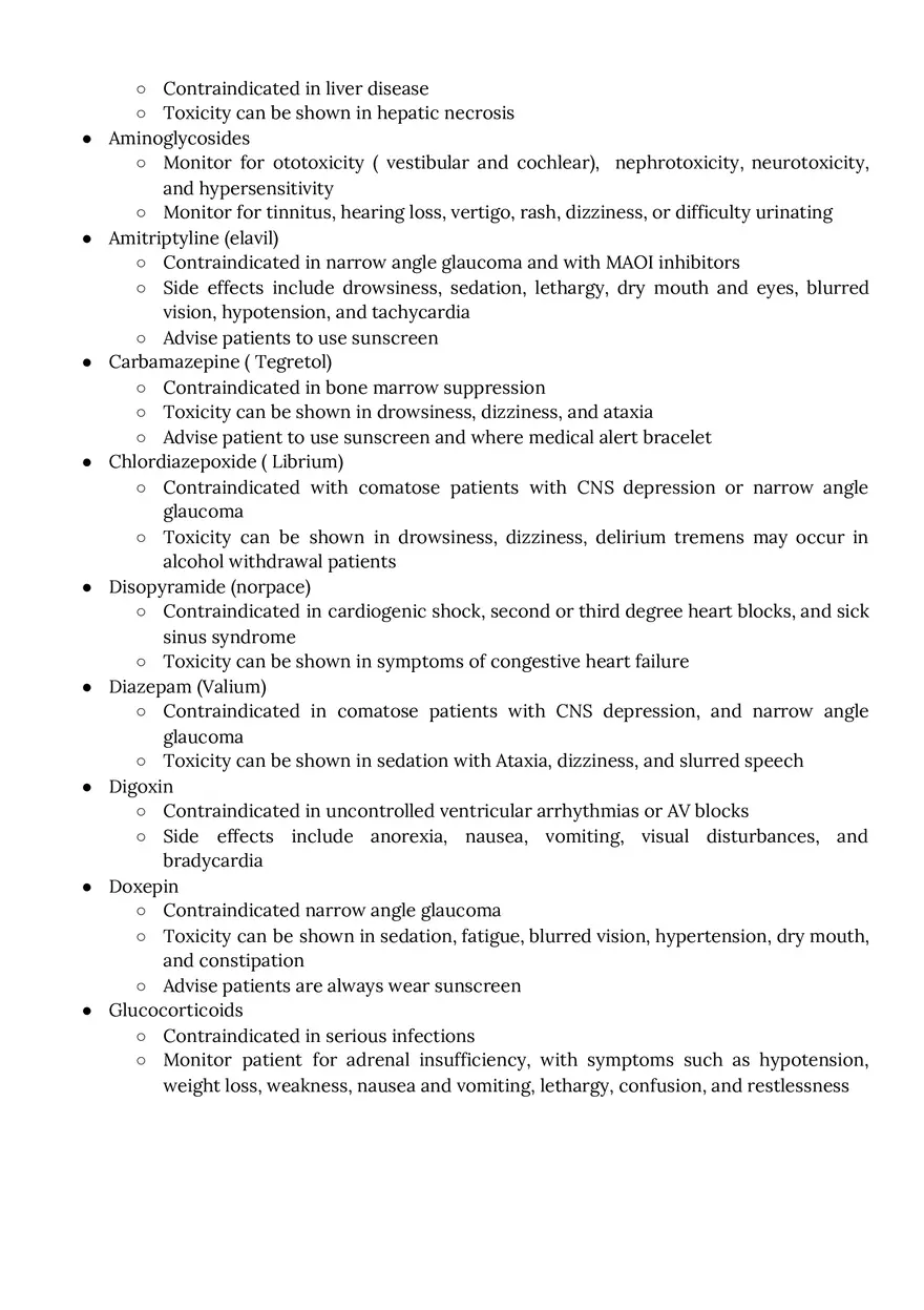 ATI Exam Study Guide Pharmacology - Page 5