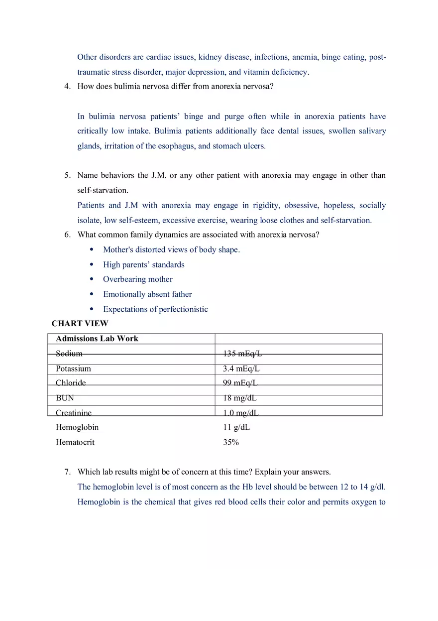 Anorexia Nervosa Sase Study - Page 2